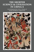 Cover: The Shorter Science and Civilisation in China: Volume 4 - Cambridge University Press