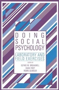 Cover: Doing Social Psychology - Cambridge University Press