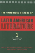 Cover: The Cambridge History of Latin American Literature - Cambridge University Press
