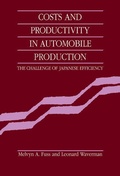 Cover: Costs and Productivity in Automobile Production - Cambridge University Press