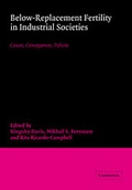 Cover: Below-Replacement Fertility in Industrial Societies - Cambridge University Press