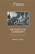 Cover: The Politics of Community - Cambridge University Press