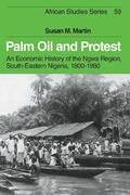 Cover: Palm Oil and Protest - Cambridge University Press