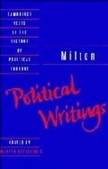 Cover: Milton: Political Writings - Cambridge University Press