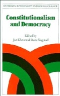 Cover: Constitutionalism and Democracy - Cambridge University Press