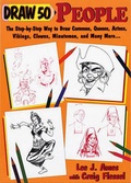 Cover: Draw 50 People - Turtleback Books