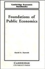 Cover: Foundations in Public Economics - Cambridge University Press