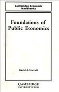 Cover: Foundations in Public Economics - Cambridge University Press