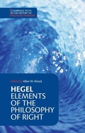 Cover: Hegel: Elements of the Philosophy of Right - Cambridge University Press