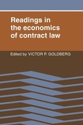 Bild: Readings in the Economics of Contract Law - Cambridge University Press