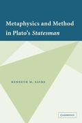 Cover: Metaphysics and Method in Plato's Statesman - Cambridge University Press