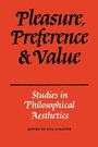 Cover: Pleasure, Preference and Value - Cambridge University Press