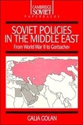 Cover: Soviet Policies in the Middle East - Cambridge University Press