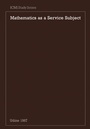 Cover: Mathematics as a Service Subject - Cambridge University Press