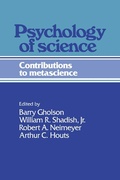 Cover: Psychology of Science - Cambridge University Press