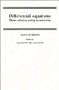 Enlarge image Cover: Differential Equations - Cambridge University Press