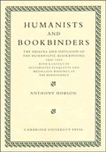Cover: Humanists and Bookbinders - Cambridge University Press