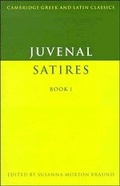 Cover: Juvenal: Satires Book I - Cambridge University Press