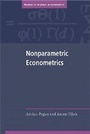 Cover: Nonparametric Econometrics - Cambridge University Press