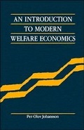 Cover: An Introduction to Modern Welfare Economics - Cambridge University Press