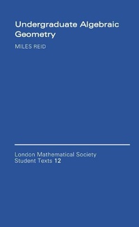 Abbildung von: Undergraduate Algebraic Geometry - Cambridge University Press
