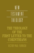 Cover: The Theology of the First Letter to the Corinthians - Cambridge University Press