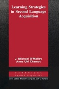 Cover: Learning Strategies in Second Language Acquisition - Cambridge University Press