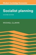 Cover: Socialist Planning - Cambridge University Press