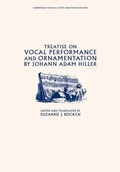 Cover: Treatise on Vocal Performance and Ornamentation by Johann Adam Hiller - Cambridge University Press