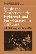 Cover: Music and Aesthetics in the Eighteenth and Early Nineteenth Centuries - Cambridge University Press