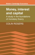 Cover: Money, Interest and Capital - Cambridge University Press