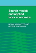Cover: Search Models and Applied Labor Economics - Cambridge University Press