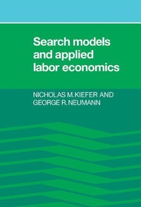 Enlarge image Cover: Search Models and Applied Labor Economics - Cambridge University Press