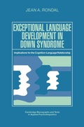 Cover: Exceptional Language Development in Down Syndrome - Cambridge University Press