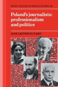 Enlarge image Cover: Poland's Journalists - Cambridge University Press