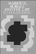 Cover: Markets, Morals and the Law - Cambridge University Press