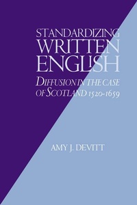 Enlarge image Cover: Standardizing Written English - Cambridge University Press