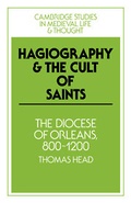 Cover: Hagiography and the Cult of Saints - Cambridge University Press