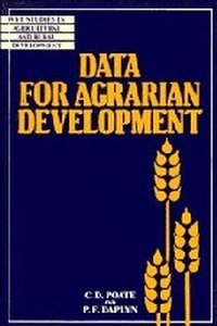 Enlarge image Cover: Data for Agrarian Development - Cambridge University Press