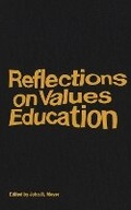 Cover: Reflections on Values Education - Wilfrid Laurier University Press