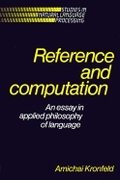 Cover: Reference and Computation - Cambridge University Press