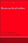 Cover: Grammaticalization - Cambridge University Press