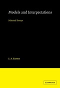 Cover: Models and Interpretations - Cambridge University Press