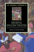 Cover: The Cambridge Companion to Medieval English Theatre - Cambridge University Press