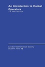 Cover: An Introduction to Hankel Operators - Cambridge University Press