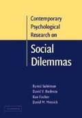 Cover: Contemporary Psychological Research on Social Dilemmas - Cambridge University Press