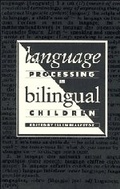 Cover: Language Processing in Bilingual Children - Cambridge University Press