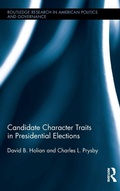 Cover: Candidate Character Traits in Presidential Elections - Routledge