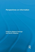 Cover: Perspectives on Information - Routledge
