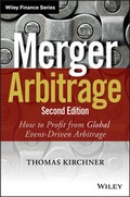 Cover: Merger Arbitrage - Wiley